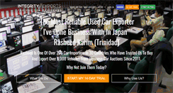 Desktop Screenshot of integrityexports.com